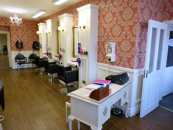 Hairdresser's reception